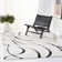 Philadelphia Power Loomed Polypropylene Ivory/Black Rug