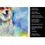 Serviette de cuisine Alaskan Malamute Hippie Dawg