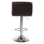 Tricia Swivel Upholstered Adjustable Height Counter Stool with Metal Frame-448551457