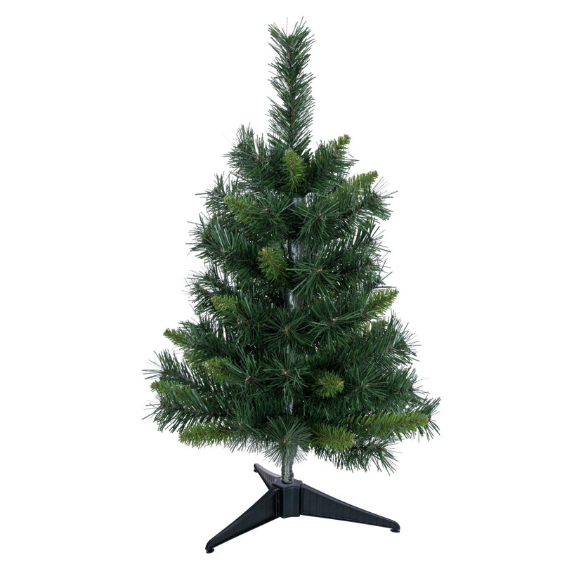  Arbre de Noël artificiel pin 24 po, non éclairé
