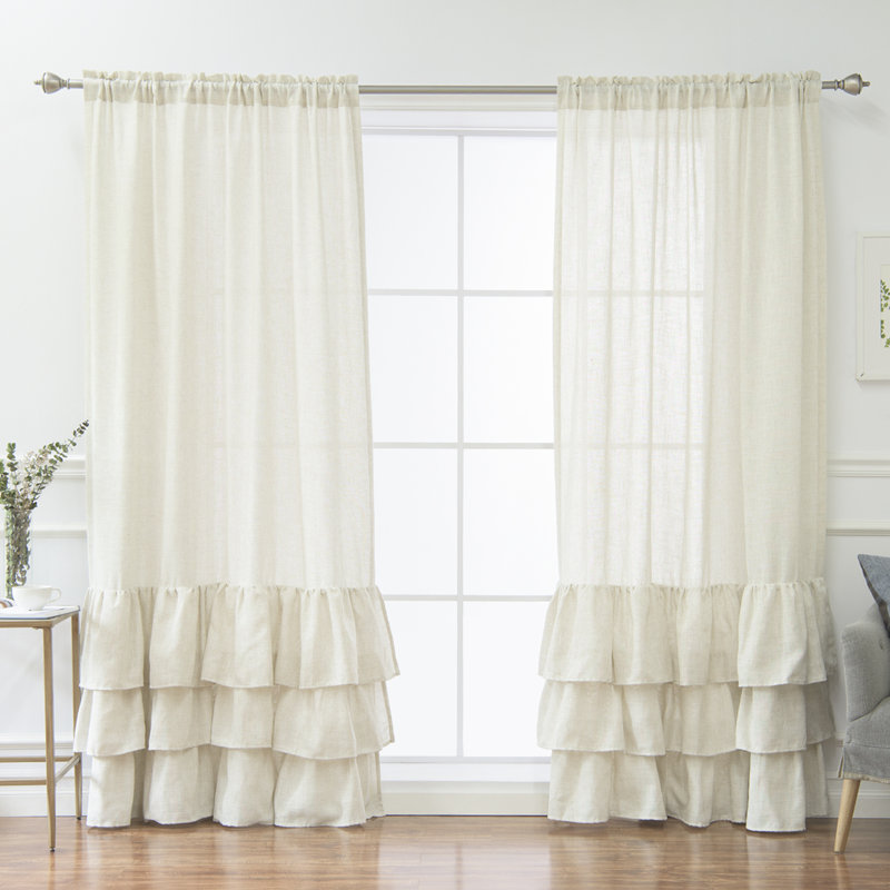 Monteleone Room Darkening Curtain Single Panel