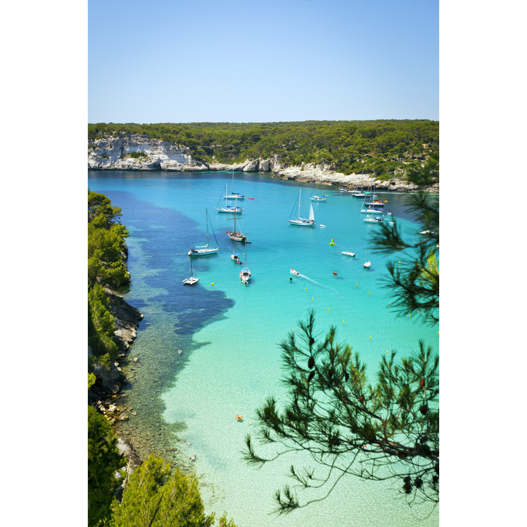 Idyllischer Urlaub auf Menorca von PepeLaguarda - Leinwandbild