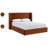 Kendall Wanaque Velvet Upholstered Bed-1761687904-1761687910