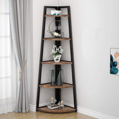 Athziri Corner Bookcase