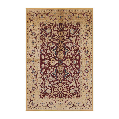 Tapis oriental rouge / beige Lebranche