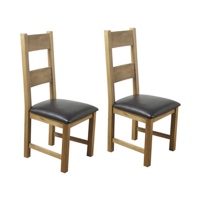 Ashly Upholstered Ladder Back Side Chair