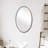 Lobdell Metal Oval Wall Mirror