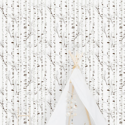 Claypoole Peel & Stick Floral Roll