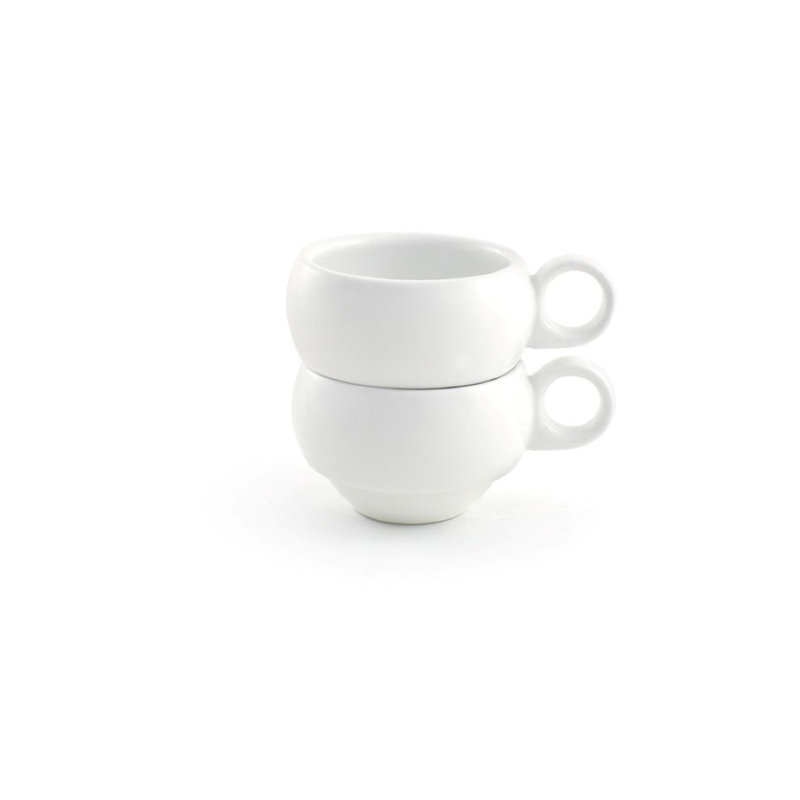 Tasse à expresso Monaco, Blanc