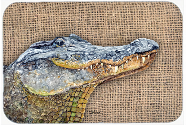 Planche à découper en verre trempé east urban home alligator