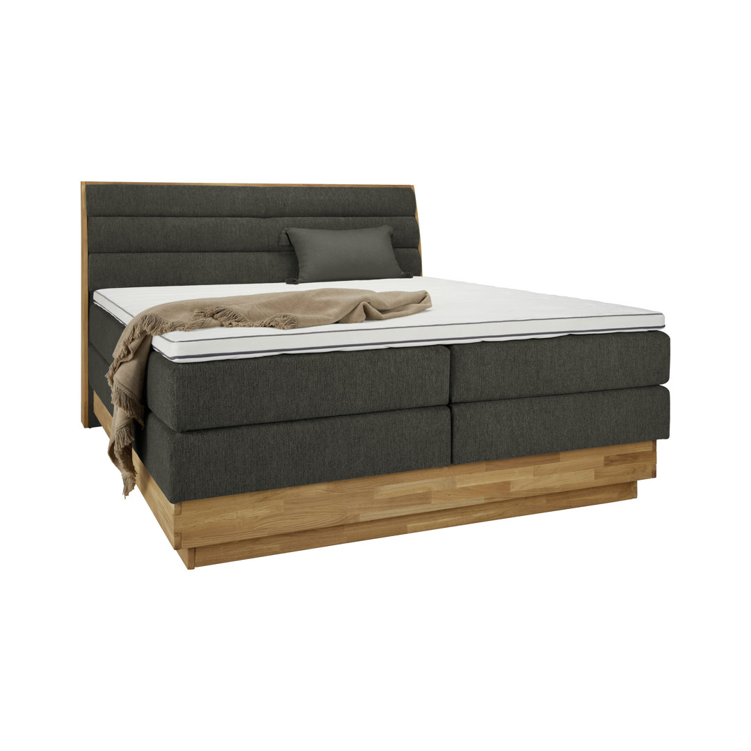 Boxspringbett Marissa mit Topper und Bettkasten