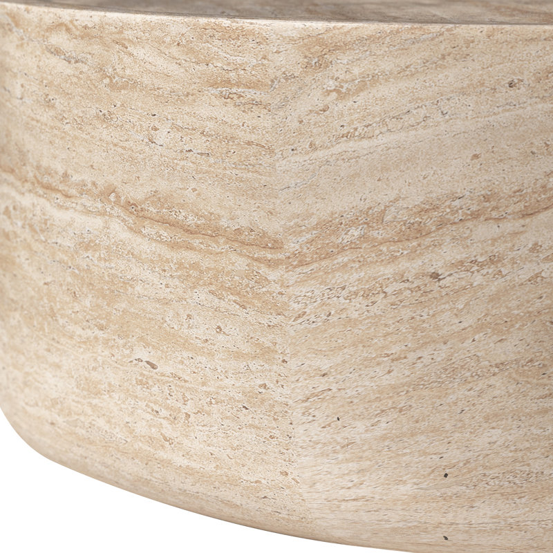 Table basse ronde et moderne Sandy