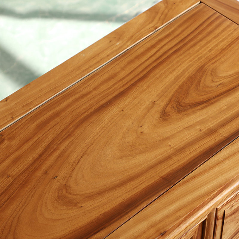 Solid  Camphor Wood Hallway Cabinet