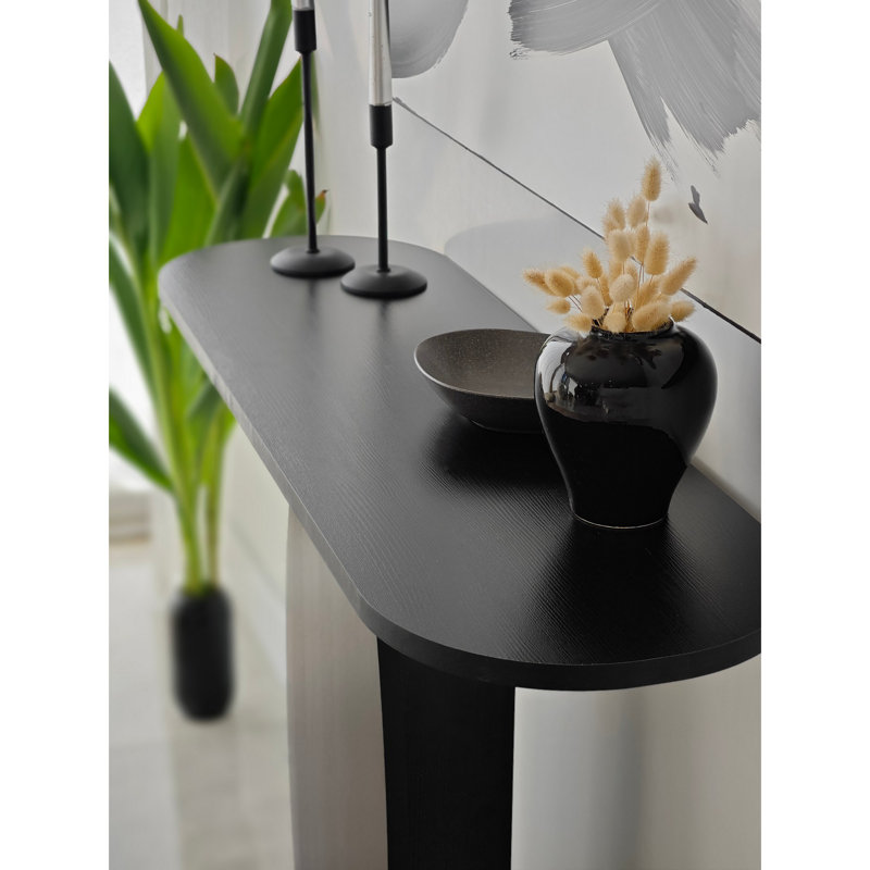 Oded 81cm Console Table, Anthracite