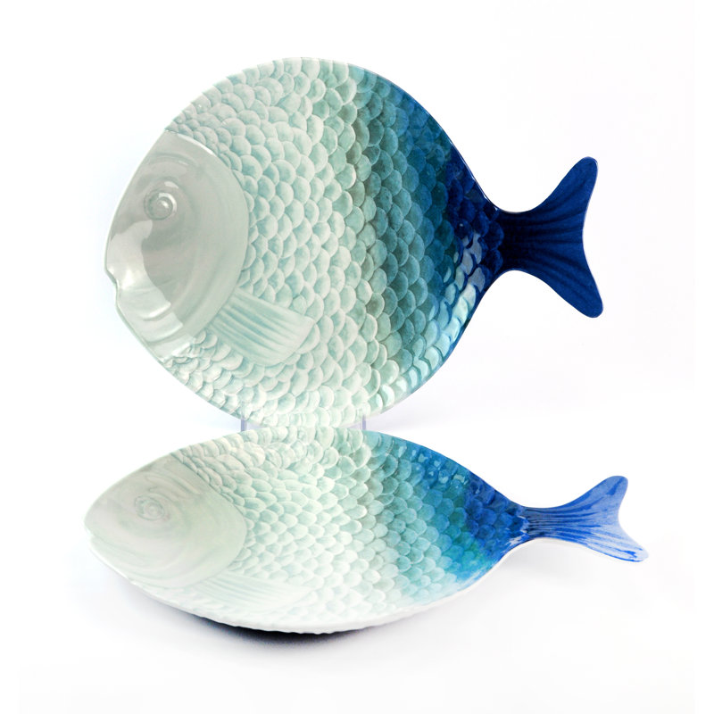 Beachcrest Home Reanna Melamine Platter