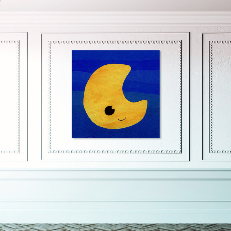 Art sur toile lune Foote, H 43 po x l 43 po x P 1,5 po