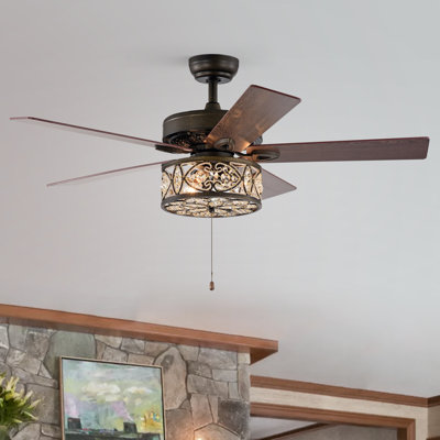 Zelie 52'' Ceiling Fan with Light Kit
