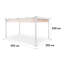 Pantheon 3m x 4m Aluminum Pergola-104563905-104563906