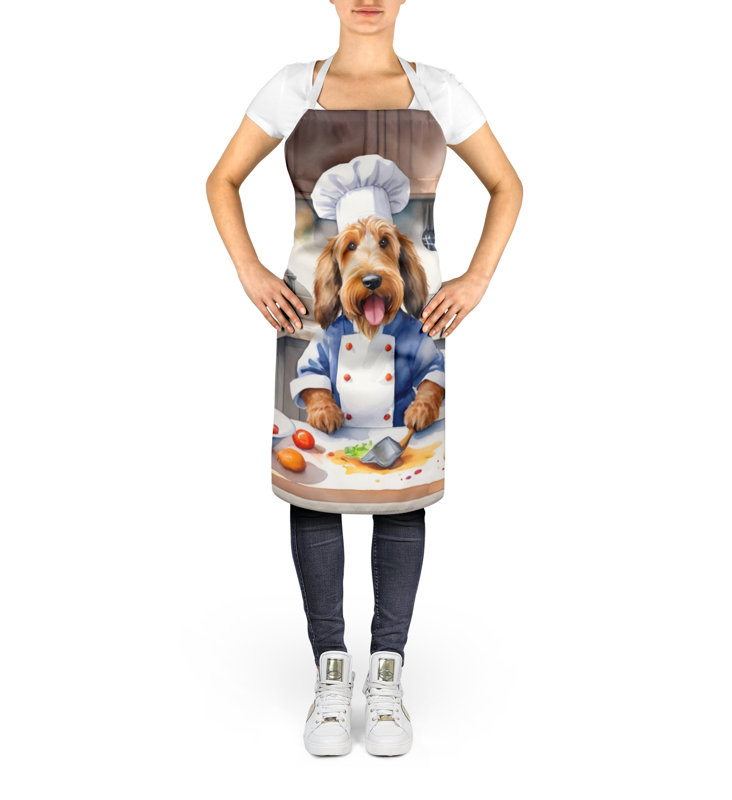 No Pattern Bib Apron