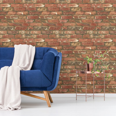 Monica Peel & Stick Brick Roll