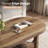 2-Tier Oval Coffee Table