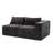 107" Compressed Sectional Sofas(Black)-231545650