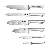Cuisine::pro® Damashiro® Mizu Knife Block 7 Piece