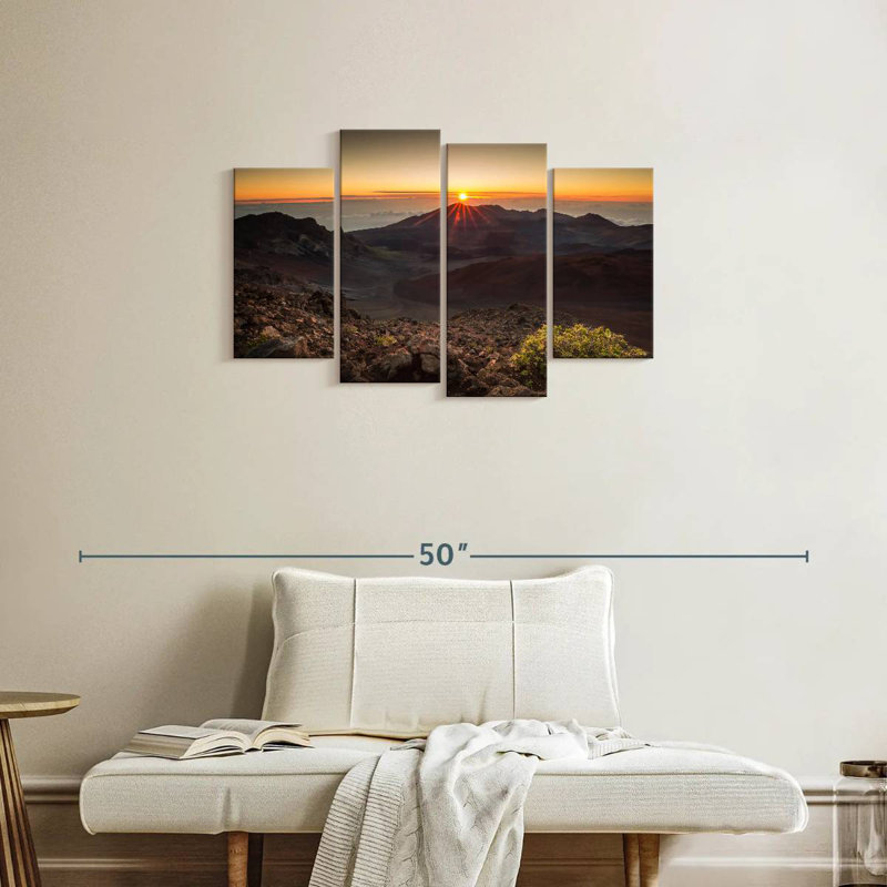 Alvord Haleakala Sunset Rays, 22" H x 36" W
