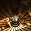 Lampe de table noire 9,5 po Arzan