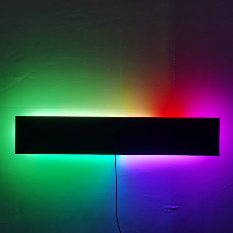 Noire Wall Lamp/ Hard Wired, 32" H x 4" W x 2" D