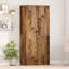 Highboard With Shelf 80 X 39 X 178 Cm Engineered Wood-970475876