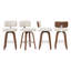 Tabouret de bar et de comptoir pivotant en cuir Derek-1827681350