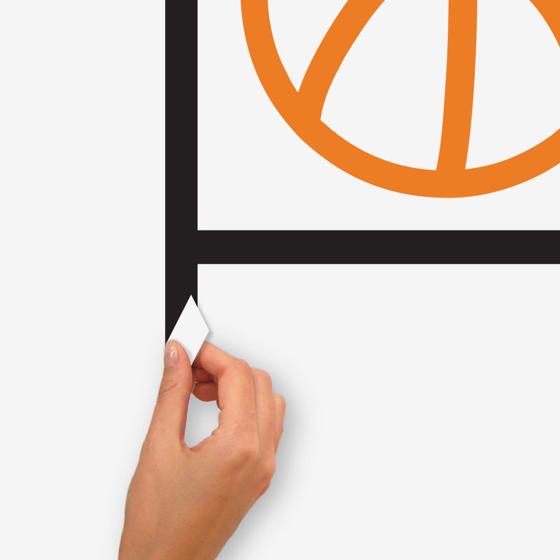 Sports Non-Wall Damaging Wall Decal