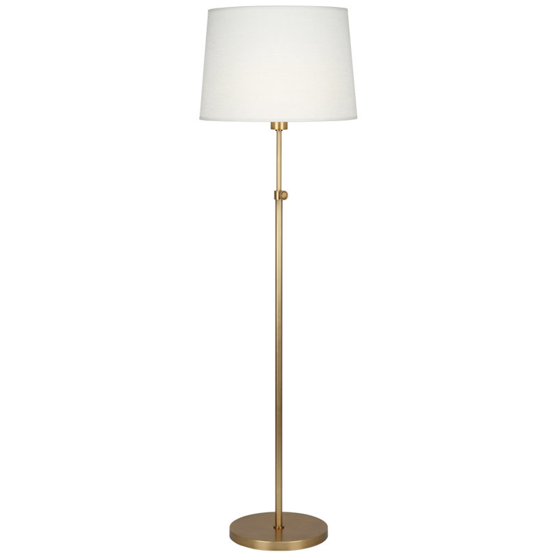 Lampe sur pied 49,25 po Koleman Club, Laiton vieilli