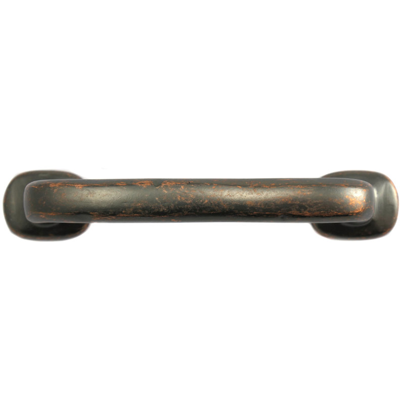 Riverstone Bar / Handle Pull, 8", Antique Copper