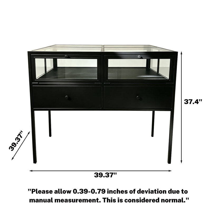 Présentoir à bijoux 39,37 po, H 35,43 po x l 39,37 po x P 39,37 po