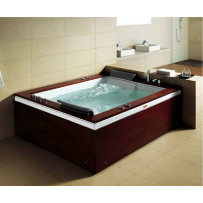 71'' x 60'' Acrylic Bathtub with Faucet