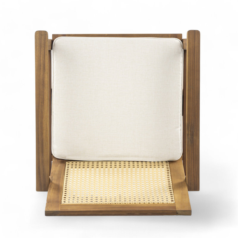 Chaise de salle à manger d'extérieur avec coussin Preston (excluant la table)