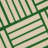 Jona Green & White Striped Resin Storage Box-1593990767