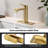 Single-Hole Single-Handle Bathroom Faucet With Drain Assembly-122282124