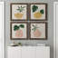 Simple Nature I - ensemble de 4 peintures sur toile encadrées-60149309-60149310