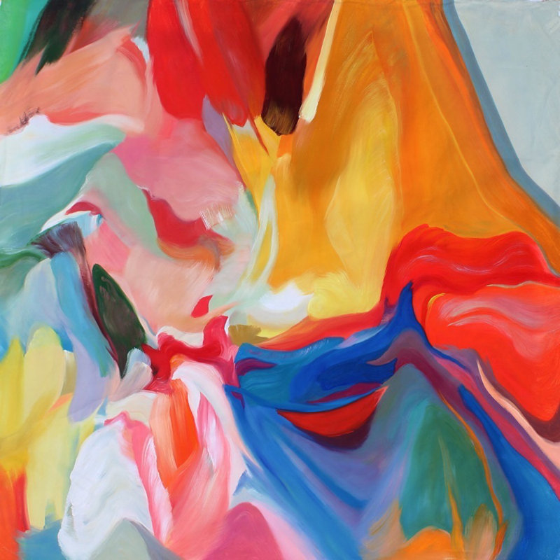 Irena Orlov " Volcano 2 " by Irena Orlov Painting Print