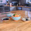 Nicola Spring Hand-Printed Rice Bowls - 12cm - 3 Colours - Pack of 6