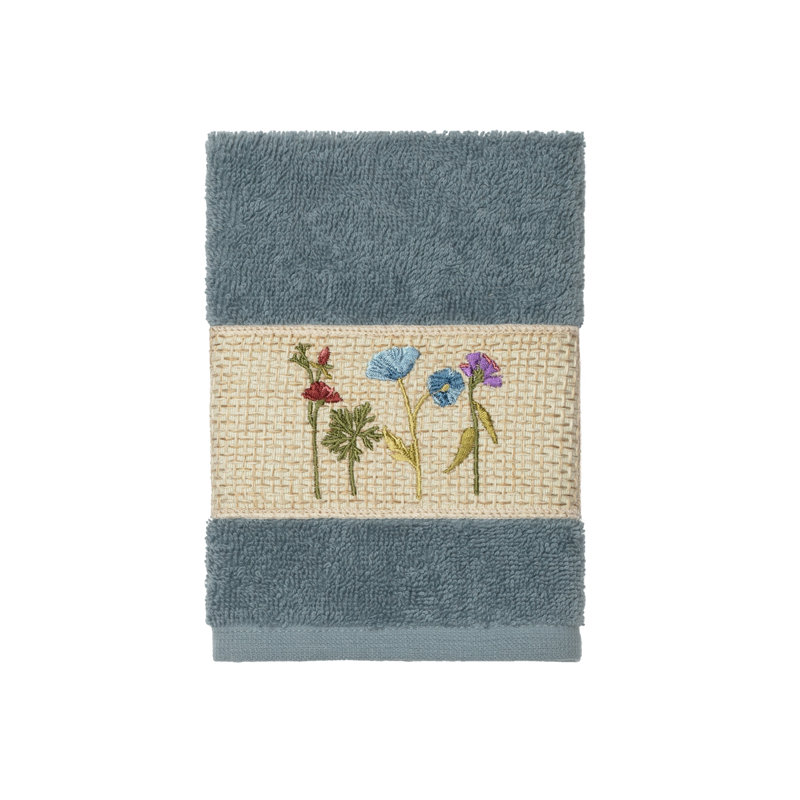 Serenity Midweight Washcloth, Teal