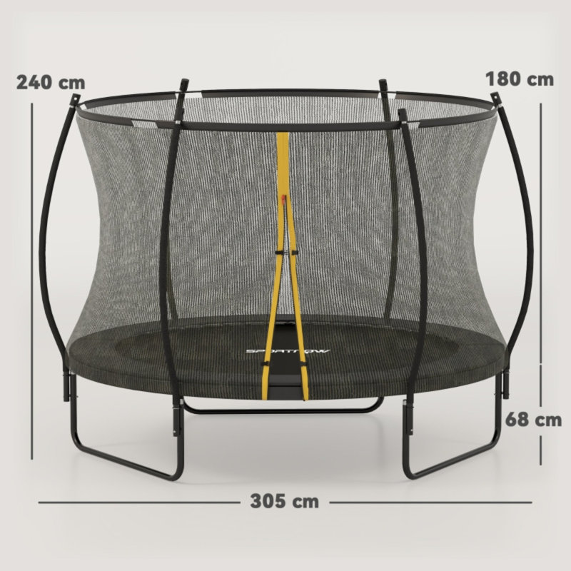 EvoNet 305cm Round with Safety Enclosure Kid / Toddler Trampoline