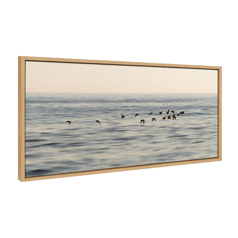 «Birds of a Feather» par Crystal Lynn Collins, reproduction d'art sur toile encadrée, H 18 po x l 40 po x P 1,6 po