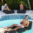 Big Joe Lux Sealander Pool Float and Patio Chair, No Inflation Needed-110476101