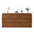 9 Drawer Dresser For Bedroom 63 Inch Wood Chest of Drawers - Curved Anti Collision, Mid Century Dresser For Closet with Natural Texture & Pre-Embedded Slots for TV Stand, Living Room, Nursery
