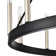 Casimir 12-light Antique Black And Light Brass Finish Wheel Chandelier