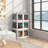 32 Gal Stackable Storage Bins With Lids, 3 Packs Collapsible Closet Organizers And Storage, Plastic Drawer Storage Container On Wheels With 5-Sided Access, Doors For Blankets-634350853